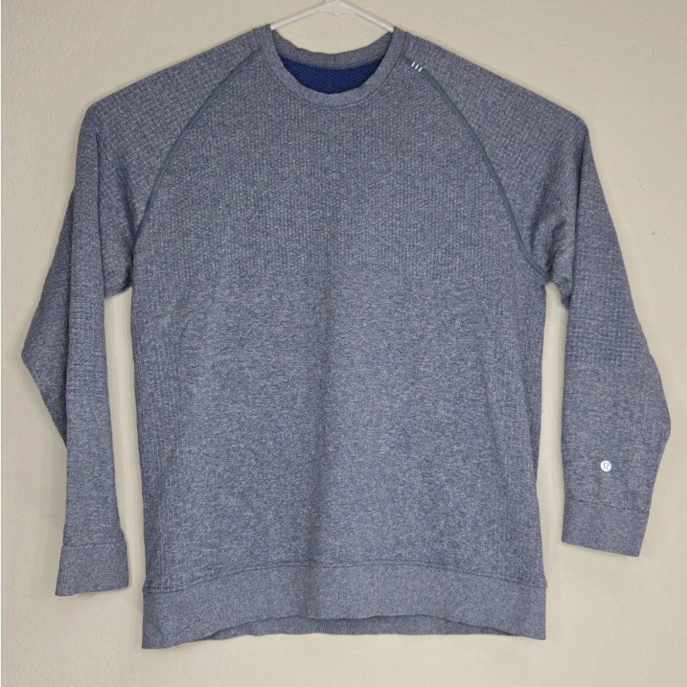 Lululemon Engineered Warmth Long Sleeve Crew Blue Size XL/XXL Mens